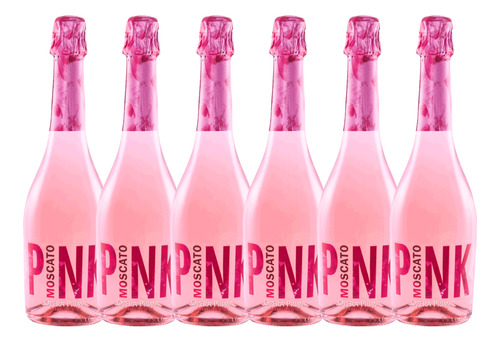 6 X Espumante Opera Prima Pink Moscato