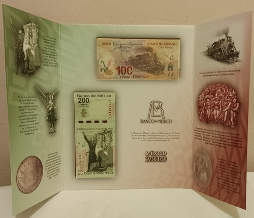 Billetes Conmemorativos Independencia Y Revolucion Mexicana