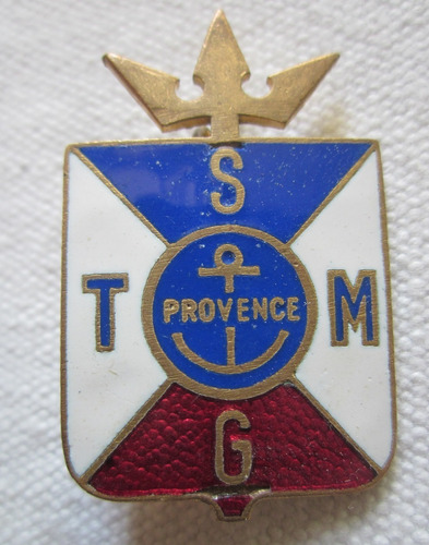  Insignia Sociedad General Transporte Maritimo Francia 