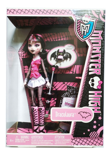 Muñeca Draculaura Monster High Stardoll Mattel 1a Edición