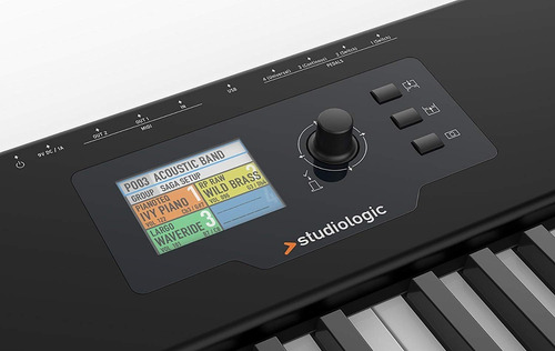 Studiologic Sl88 Grand Piano - Controlador Midi De 88 Teclas