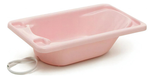 Banheira Plástica Rígida Rosa Perolado - Galzerano