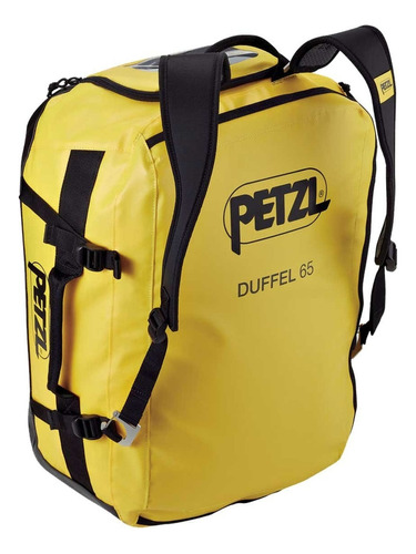 Maleta Duffel Petzl 65l Montaña Escalada Rescate Uso Rudo Color Amarillo