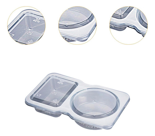 Mm Para 80 Recipientes Para Comida Deli Pots, Recipientes