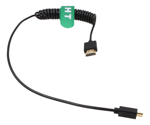Cable En Espiral Micro Hdmi 2.1 De 4k, 60 Hz, 8 K, Para Sony