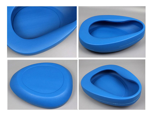 Bedpan Easy Use Heavy Duty Plástico Reutilizable Estable