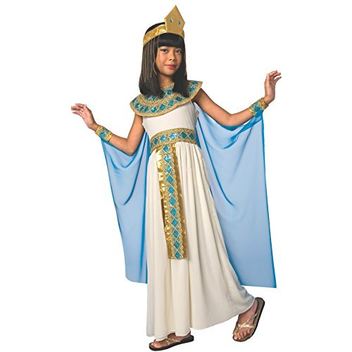 Chicas Azul Cleopatra Traje Niños Egipcio Princesa Ves...