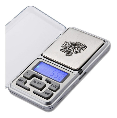 Balanza Digital De Precision 500g-0.1g Lcd Luz Portable