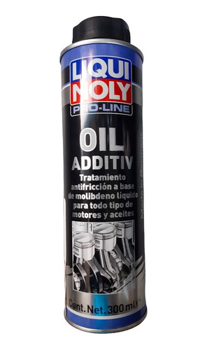 Aditivo Antifricción Aceite Motor Liqui Moly 300 Ml.