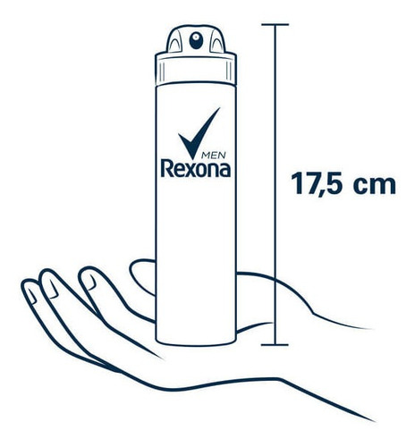 Desodorante Rexona Motion Sense Men Aerossol Impacto 150ml Impacto
