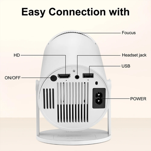 Proyector Led Fhd Android Wifi Bt Juegos Netflix Youtube