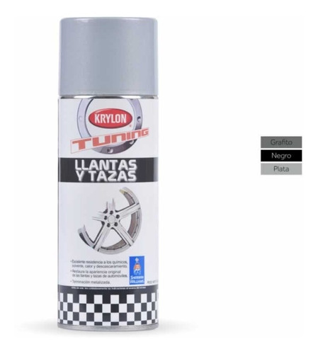 Pintura Aerosol Tuning Llantas Tazas Krylon 310g