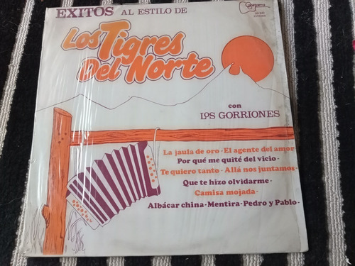 Los Gorriones Lp Exitos Al Estilo De Los Tigres Del Norte (Usado)