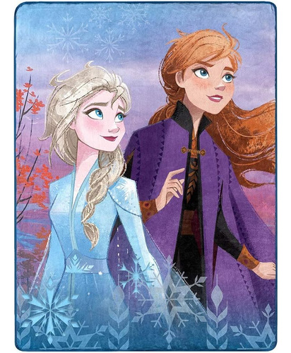 Disney Frozen 2 - North Recuerda La Manta De Tiro Silk Touch