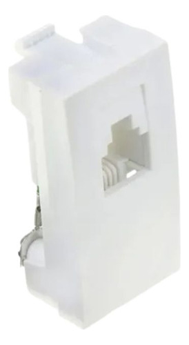 Tomada Telefone Rj11 4 Fios 5tg9 9301 Branco Vivace Siemens