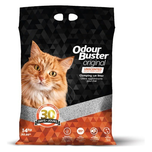 Arena Gato Aglomerante Intersand Odour Buster 28kg Y Regalo