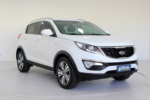 Imagem 1 de 14 de Kia Sportage 2.0 Lx Flex 4p Automático 6m - 2015 - Branco