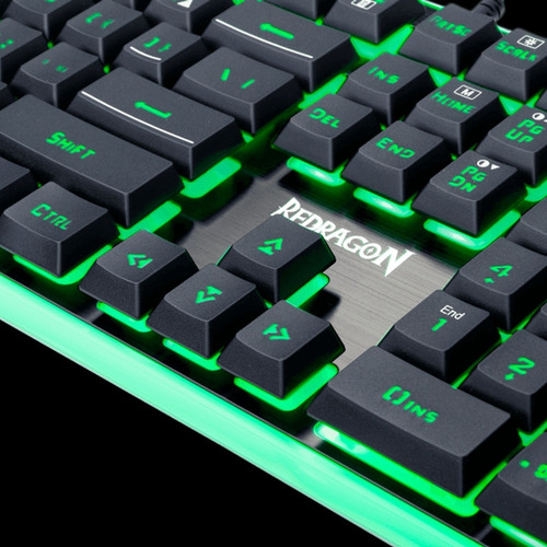 Imagen 5 de 10 de Teclado Gamer Redragon K509 Dyaus 2 Rgb / Semi-mecánico