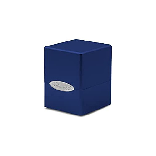 Ultra Pro E-15586 Caja De Cubierta De Cubo Satinado, Azul Pa