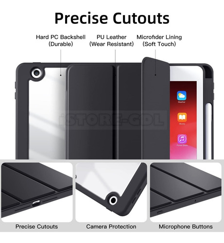 Funda Protector Smart Case Cover Folio Ranura iPad 5 / 6 9.7