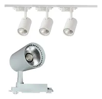 Comprar Kit De 3 Lamparas De Riel Dirigible Led 5w Luz Neutra Casa