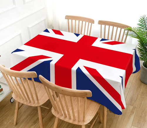 Hafangry Union Jack - Mantel Con Bandera De Gran Bretaña, Re