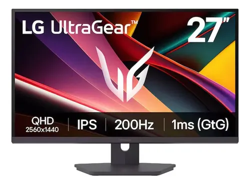 Monitor Lg Gamer Ultragear G6 Ips De 27 Qhd Con 200Hz Y 1Ms
