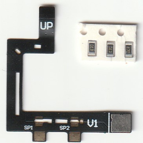 Picofly Rp2040 Flex V1 + 3 Res 47 Ohms