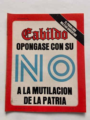 Revista Cabildo (beagle) (Usado)