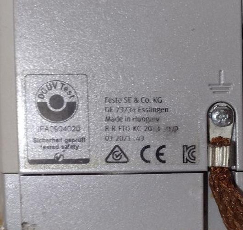 Válvula Festo Ms6-sv 1/2 10v 24v So Ad1 Testado +nfe (Usado)