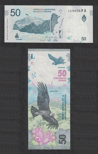 03 Cédulas Argentinas: 100 Australes, 20 Pesos E 50 Pesos (Usado)
