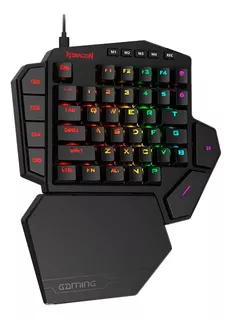 TECLADO GAMER REDRAGON K585 RGB DITI BROWN