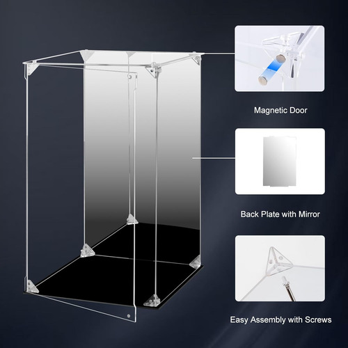 Acrylic Display Case For Collectibles Assemble Clear ..