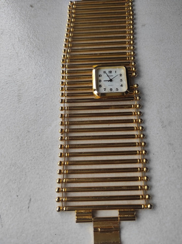 Reloj Luxury De Dama Dorado Bonito Edición Especial 