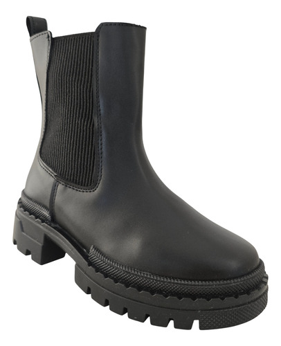Botin Botas Niña Vestir Casual Resorte Chabelo C880-b Negro