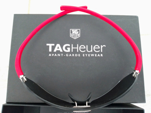 Lentes Tag Heuer Squadra Curve Inmaculados Espejo Gris Oscuro Titanio Rojo (Usado)