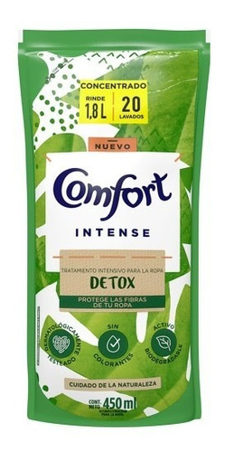 Suavizante Comfort Concentrado Detox 450ml