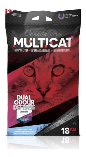 Arena Sanitaria Felina Muticat 18 Kg