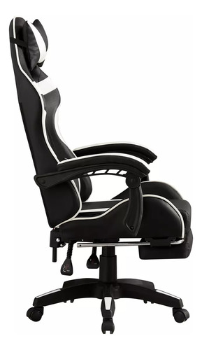 Silla Gamer Ergonómica Profesional Con Reposapiés