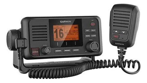 Vhf 115 Ais Garmin Radio Nautica Potencia 25v Gps Integrado Color Negro