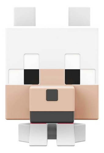 Figura De Acción De Minecraft Mob Head Minis Lobo