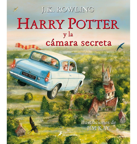 Harry Potter Y La Cámara Secreta Ilustrado Tapa Dura