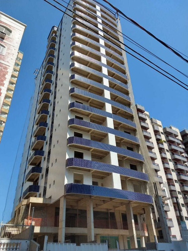 Imagem 1 de 10 de Amf491- Apartamento 3 Dormitórios 250m Do Mar Entrada 96 Mil
