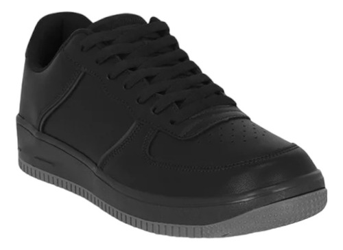 Tenis Sneakers Hombre Color Negro 685-91