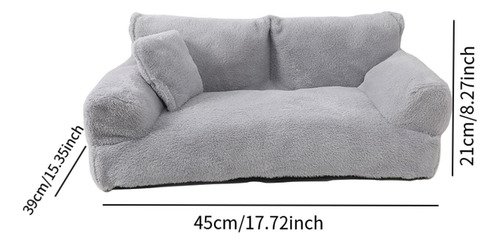 Cama Para Perros Sofá Para Perros Cama Gris Claro