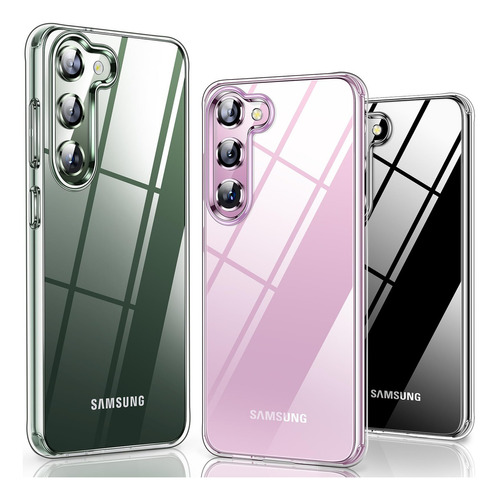 Simtect Funda Transparente Para Samsung Galaxy S23 [nunca Am
