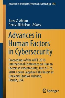 Libro Advances In Human Factors In Cybersecurity : Procee...