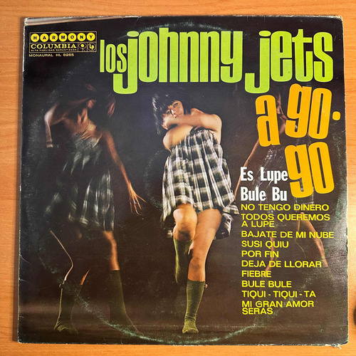 Disco Lp Los Johnny Jets A Go Go