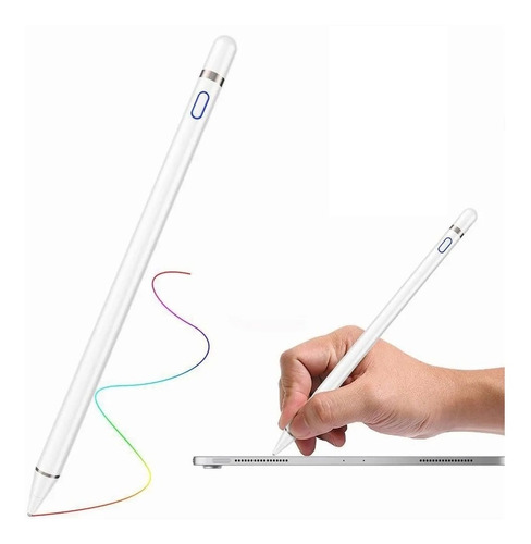 Pluma Lapiz Stylus Capacitivo Para iPad iPhone Y Android Fd