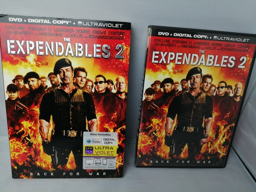 Película Original En Dvd The Expendables 2 